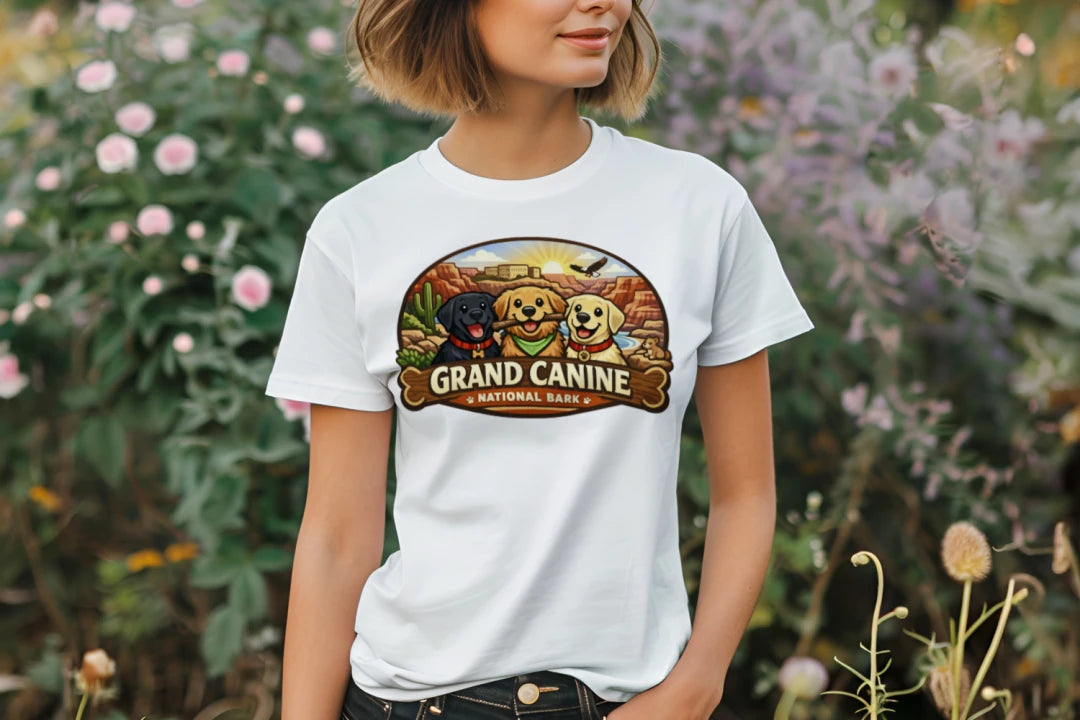 Grand Canine National Bark Adult Cotton T-Shirt